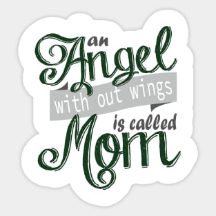 Angel Mom Sticker